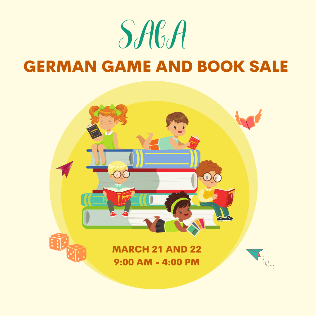 SAGA Game and Book Sale